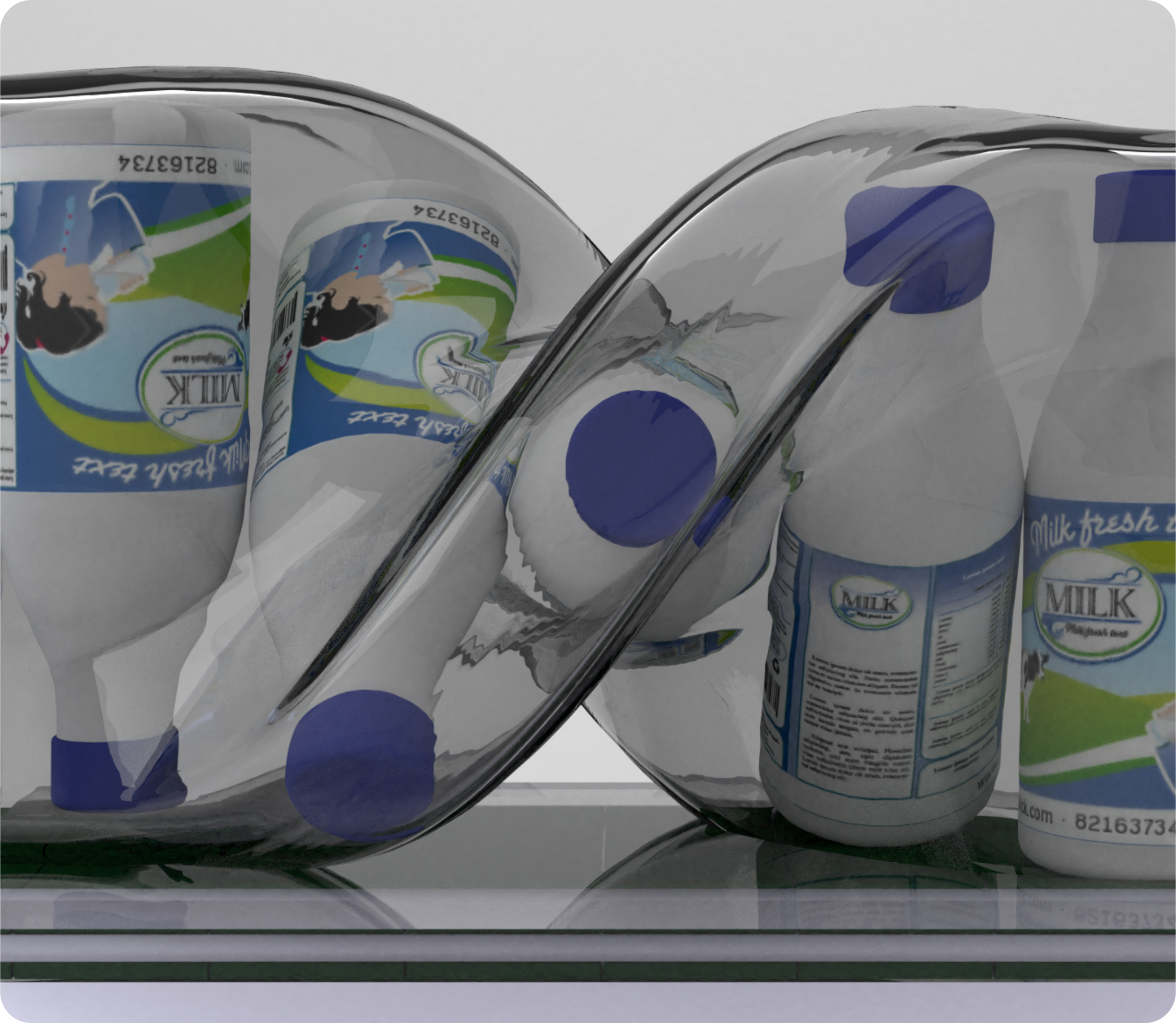 3D render of Achado twist invertors